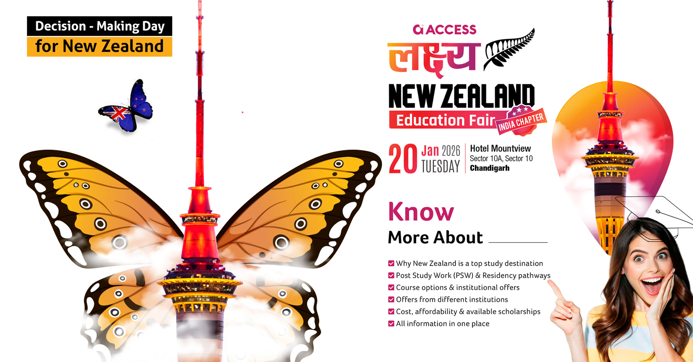 Lakshya New Zealand Education Fair - India Chapter